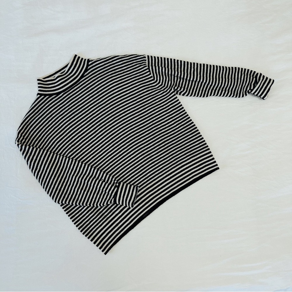 Everlane Cashmere Mock Neck Crop Sweater
